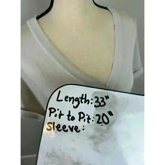 Amina Rubinacci Women's Short Sleeve Shift Dress Size 44 Beige Midi - Picture 11 of 11